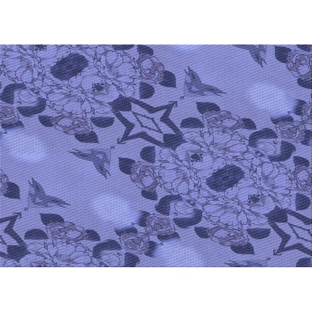 Ahgly Company Tapis d'Intérieur Lavables en Machine, Rectangle de Transition Bleu Ciel, 3' x 5'