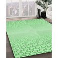 thumbnail image 3 of Ahgly Tapis Rectangulaire Lavable en Machine Vert Transitionnel, 2 Pieds x 5 Pieds, 3 of 7