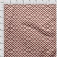 thumbnail image 4 of oneOone Velvet Maroon Fabric Abstract Sewing Material Print Fabric By The Yard 58 Inch Wide, 4 of 4