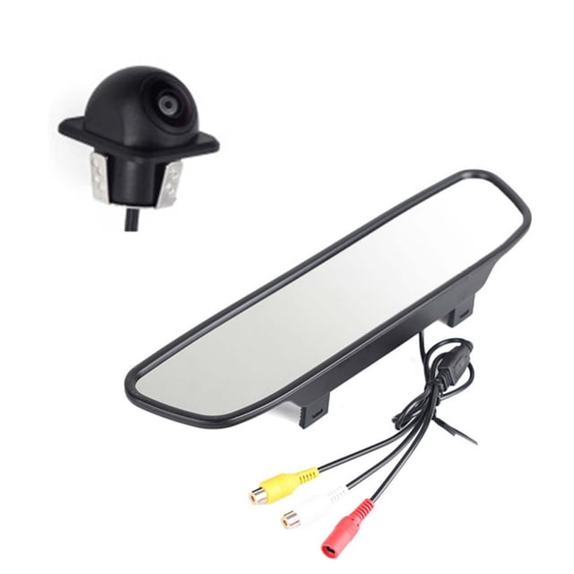 EGNMCR HD 4.3-inch On-board Display Two-way AV Reversing Image Display LCD Digital Screen 1 monitor
