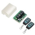 thumbnail image 2 of Yeacher DC 4CH Channel 433Mhz Wireless RF Switch Long Wireless Remote Control Switch DC12V RF Relay Receiver Module Toggle Switch 1527 Chip Smart Home Automation (2 & 1 Receiver), 2 of 8