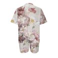 thumbnail image 5 of Ensembles Assortis pour Femmes Mode Blouse à Col Rond T-Shirts à Manches Courtes Shorts Ensembles de Tenue Décontractée Tenues pour Femmes Ensembles 2 Pcs en Liquidation, 5 of 5