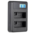 thumbnail image 3 of Chargeur de Batterie Double Rapide USB pour Appareil Photo Numérique à Écran LCD Intelligent pour CANON LP-E8, 3 of 6