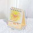 thumbnail image 3 of 2025 Monthly Desk Calendar Planner, Mini English Countdown Schedule for Office School Home Organization, 3 of 4