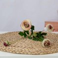 thumbnail image 1 of KUIZAP 60cm 5 Heads Artificial Ranunculus Flowers Floral Faux Peony Bouquet Wedding Home Decoration Simulation Artificial Flowers(Green), 1 of 7