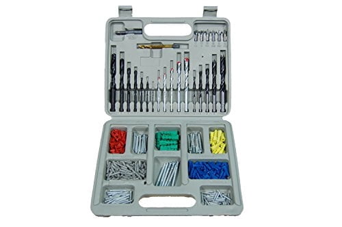 official Rotorazer Professional 310-piece Contractor's Drill Bit Set for Bits Screws and Parts for Screwdrivers Saws Drills Wood Walls Metal and Plastic AS SEEN ON TV