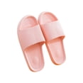 thumbnail image 2 of LSLJS Womens Mens Solid Color Slippers Super Soft Breathable Non-Slip Bedroom Home Slippers, Women's Slippers, 2 of 6