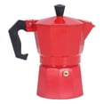 thumbnail image 2 of 3 Cups Aluminum Coffee Percolator Italian Cafetiere Moka Pot Household Maker Suitable for Stovetop Use, 2 of 7
