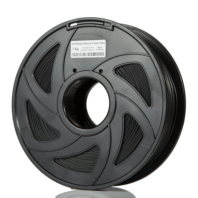 CloneBox 03428 Filament d'Imprimante 3D 1.75mm PLA 1kg Noir