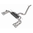thumbnail image 1 of Advanced FLOW Engineering Exhaust System Kit 49-36442-P Mach Force XP Cat Back System; Stainless Steel; With Muffler; 3 Inch To 2-1/2 Inch Pipe Diameter; Single Exhaust With Quad Exits, 1 of 4