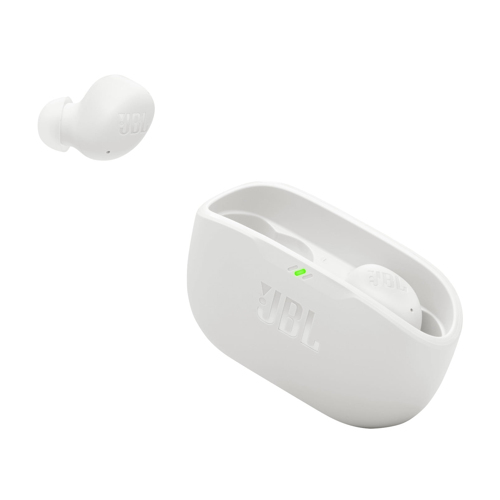 JBL Vibe Buds 2 Écouteurs sans fil avec réduction de bruit - White