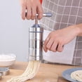 thumbnail image 2 of Home Kitchen Item Clearance Deals!Pcksrro Stainless Steel Household Small Manual Machine Kitchen Hand Operated Press Press, 2 of 4