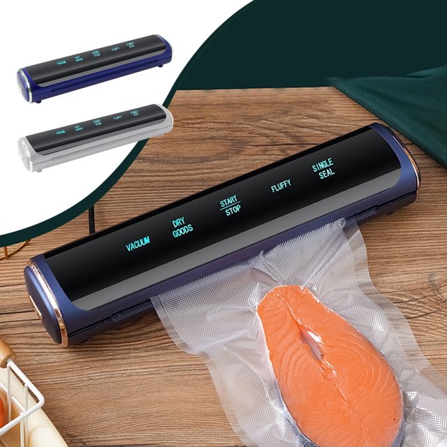 Xihbxyly Vacuum Sealer Vacuum Sealer Machine With 10 Vacuum Bags Food Vacuum Sealer Dry/Moist Vacuum Sealer For Airtight Food Storage For Kitchen Food Sealer For All Saving Needs