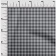 thumbnail image 1 of oneOone Georgette Viscose Fabric Gingham Check Print Fabric BTY 42 Inch Wide, 1 of 4
