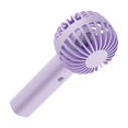 thumbnail image 2 of Baohd Mini Portable Fan With Large Angle Blades For Efficient Air Circulation 7 Blades Are Cooler Aurora Purple, 2 of 6