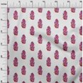 thumbnail image 3 of oneOone Velvet Fuschia Pink Fabric Block Sewing Material Print Fabric By The Yard 58 Inch Wide-2N, 3 of 5