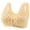 Beige, variante sur Tranfacy Soutiens-gorge pour Femmes Grande Taille, Soutien-Gorge à Fermeture avant, Soutien-Gorge Léger Camisole à Imprimé Floral à Fermeture avant Grande Taille Sans Armatures Mince Respirant Confortable Tenue de Détente