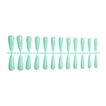 thumbnail image 1 of Fake Nail Set French Style Scratch Resistant Press-on Fingernails Full Cover Removable Trimble Adjustable Manicure Stickers Type 18, 1 of 7