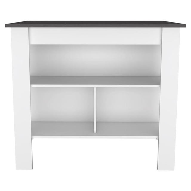 TUHOME Cala Kitchen Island Engineered Wood Kitchen Islands in Multi-color