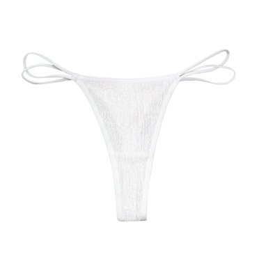 WTXUE Culottes pour Femmes String sous-Vêtements pour Dames Culottes sous-Vêtements en Dentelle pour Femmes Bikini en Coton Culotte Hipster Douce Culottes Extensibles pour Dames / 1 Pce Blanc TP