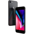 thumbnail image 1 of Restored Apple iPhone 8 - 64GB – Space Gray – 12MP Rear & 7MP Front Camera - Fully Unlocked Smartphone - Fair Condition, 1 of 1