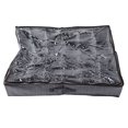 thumbnail image 2 of Underbed Storage Box, Dustproof 12 Compartments Underbed Shoe Organiser  For Underwear For Socks, 2 of 8