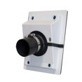 thumbnail image 3 of DOLITY Wall Penetration Cover AC Line Split Cover for Home Office Electrical Wiring White, 3 of 9