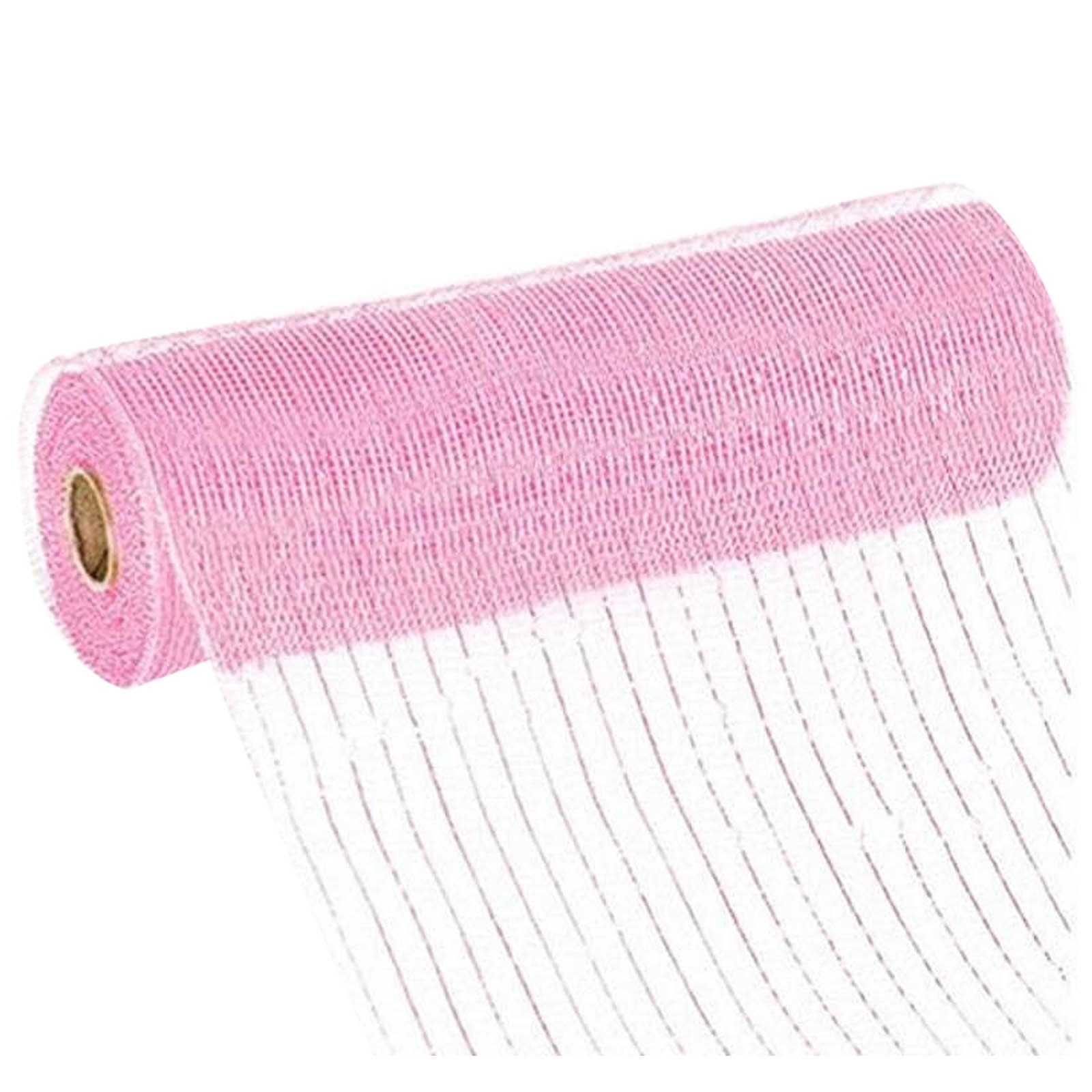 Riforla Burlap Deco Mesh 10 Inch Wide Deco Poly Decorative Mesh Ribbon Wrapping Ribbon for Home Door Wreath Decoration DIY Crafts Making Office&Craft&Stationery