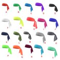 thumbnail image 3 of Bandeau de Sport Mode Réglable Bandes Anti-Transpiration Séchage Rapide Multicolore Accessoires de Coiffure pour Tennis Basketball Jaune, 3 of 6