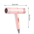 thumbnail image 3 of AMERTEERHigh-Power Electric Hair Dryer - 2000W Salon Grade Blow Dryer with Overheating Protection  3 Wind Speeds  and Infinitely Variable Temperature Control  Available in Black, 3 of 7