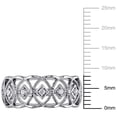 thumbnail image 3 of Miabella 1/10 Carat T.W. Diamond Sterling Silver Ring, 3 of 5