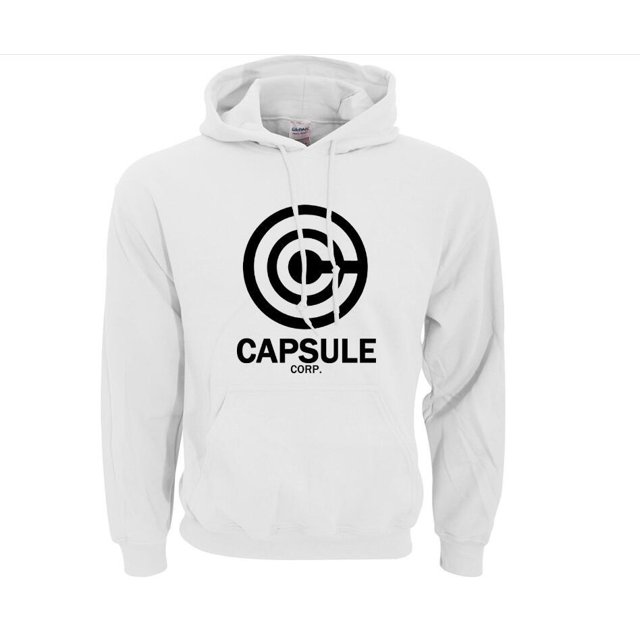 Capsule corp hoodies (Whiteblack, S)