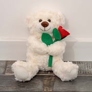 ZZkhGO Fluffy Bear Cub Stuffed Animal, Super Soft Cuddly Teddy Bear Plush, Huggable Bear Plush Toy for Nursery Decor Gifts