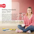 thumbnail image 2 of Hailo Folding Step Stool, Dual Sided 3 Step Ladder for Home & Kitchen, D60, 2 of 11
