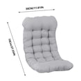 thumbnail image 2 of Chair Cushions with Seat and Backrest for Home Office, Comfortable Ergonomic Lumbar Support, 2 of 7