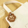 thumbnail image 2 of Wzzjkit Porte-Clés de Rangement pour Chien Mignon Porte-Clés en Cuir Patte Porte-Clés Souvenir de Poils d'Animaux Porte-Clés Collection Commémorative Unique Cadeaux Commémoratifs pour Sac à Main Patte Clé, 2 of 7