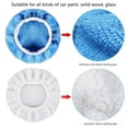 thumbnail image 2 of 8pcs 9-10 Inches Buffer Polisher Car Polisher Pad Microfiber Car Polisher Bonnet Set Pad Buffer Waxing Wash Wool, 2 of 10