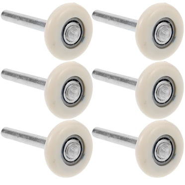 6 Pcs Rouleaux de Remplacement pour Porte de Garage Matériel de Porte Roues de Porte de Garage Pratiques avec Rouleaux de Tige
