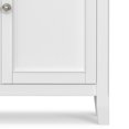 thumbnail image 2 of Amherst Armoire de Rangement Transitionnelle en Bois Massif de 36 Pouces de Large, Blanc, 2 of 9