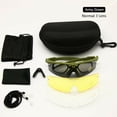 thumbnail image 5 of Polarized Military Sunglasses Ballistic Army Goggles Men Frame 3/4 Lens Combat War Game Eyeshields, 5 of 5