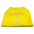 thumbnail image 1 of Shimmer Christmas Tree Pet Shirt Yellow Lg (14), 1 of 1