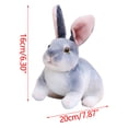 thumbnail image 3 of Saving Sale! Cameland Simulated Rabbit Doll Plush Toy Of The Chinese New Year Of The Rabbit Little White Rabbit Doll Children's Birthday Gift, 3 of 3