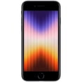 thumbnail image 1 of Restored Apple iPhone SE 3rd Gen A2595 Fully Unlocked 64GB Midnight Grade A, 1 of 3