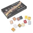 thumbnail image 4 of Metal Colour Watercolor Paint, Solid Watercolor Paint Metallic Color System  for Coloring Writing for Painting Manicure, 4 of 7
