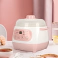 thumbnail image 4 of Petite Casserole Électrique Intelligente pour Mijoter, Minuterie de Rendez-Vous pour Crachats Mijotés, Mini Marmite Automatique pour Bouillie et Soupe, Mijotage Électrique, Cuiseur à Soupe et Bouillie en Céramique, 4 of 7