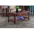 thumbnail image 4 of Richmond Coffee Table with Tapered Legs in Walnut Finish, 4 of 4