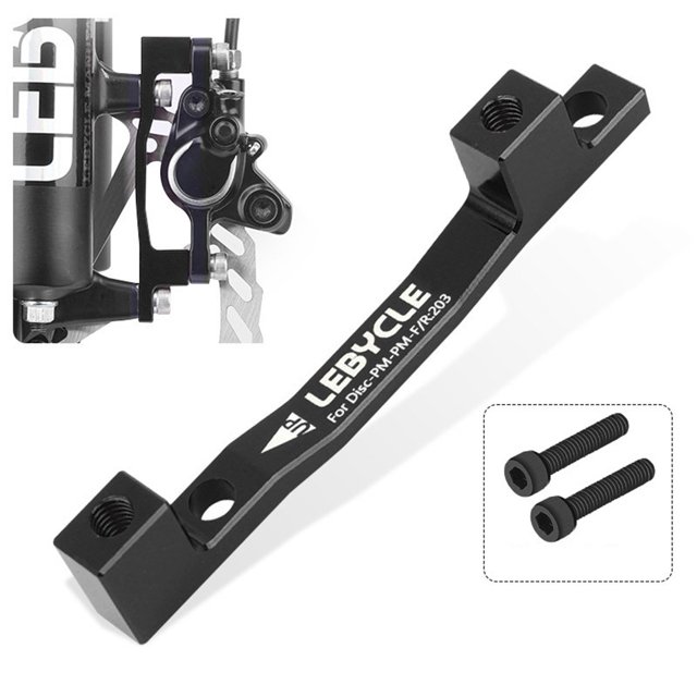 Bike Bicycle Disc Brake Adapter for 160mm Post Fork Mount to 180/203 mm Rotor