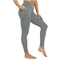 thumbnail image 1 of Birdeem Winter Women's Fashion Solid Color Double Pocket Comfortable Tight Leggings, 1 of 1