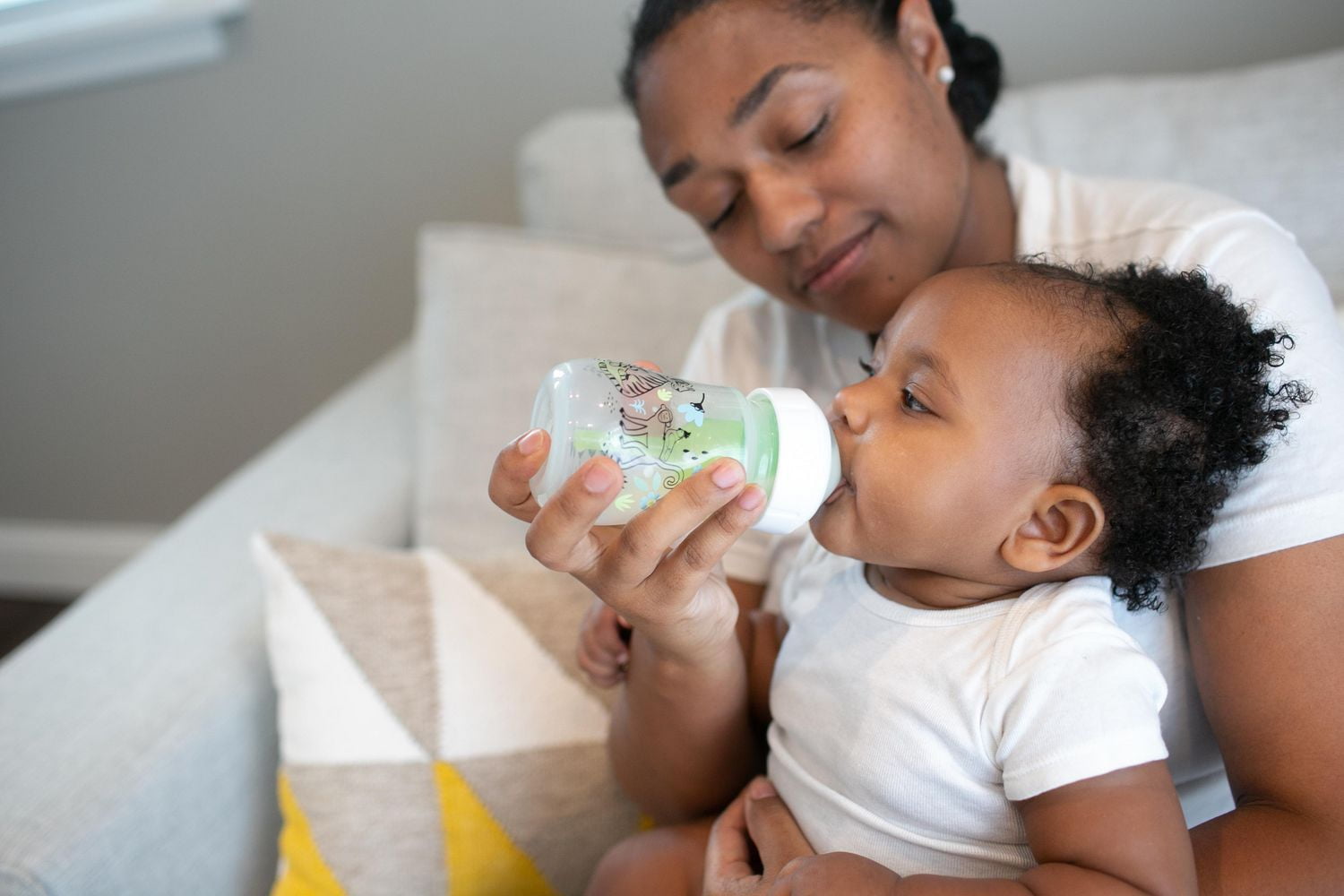 Dr. Brown's Natural Flow Anti-Colic Options+ Wide-Neck Baby Bottle Jungle Designs, 2x5oz Bottles