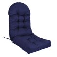 thumbnail image 1 of jinwen High Back Patio Chair Cushion Indoor Outdoor High Back Rocking Chair Cushion Deep Blue, 1 of 8